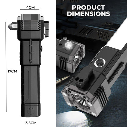 WRADER Safety LED Flashlight