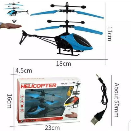 Infrared Induction LED Helicopter
